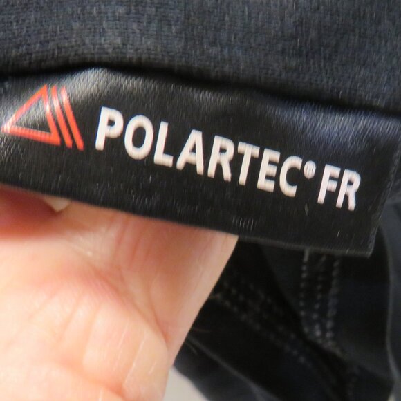 Ariat FR CAT1 Long Sleeve Black Moisture Wicking Polartech FR Sz LG. - Picture 6 of 9